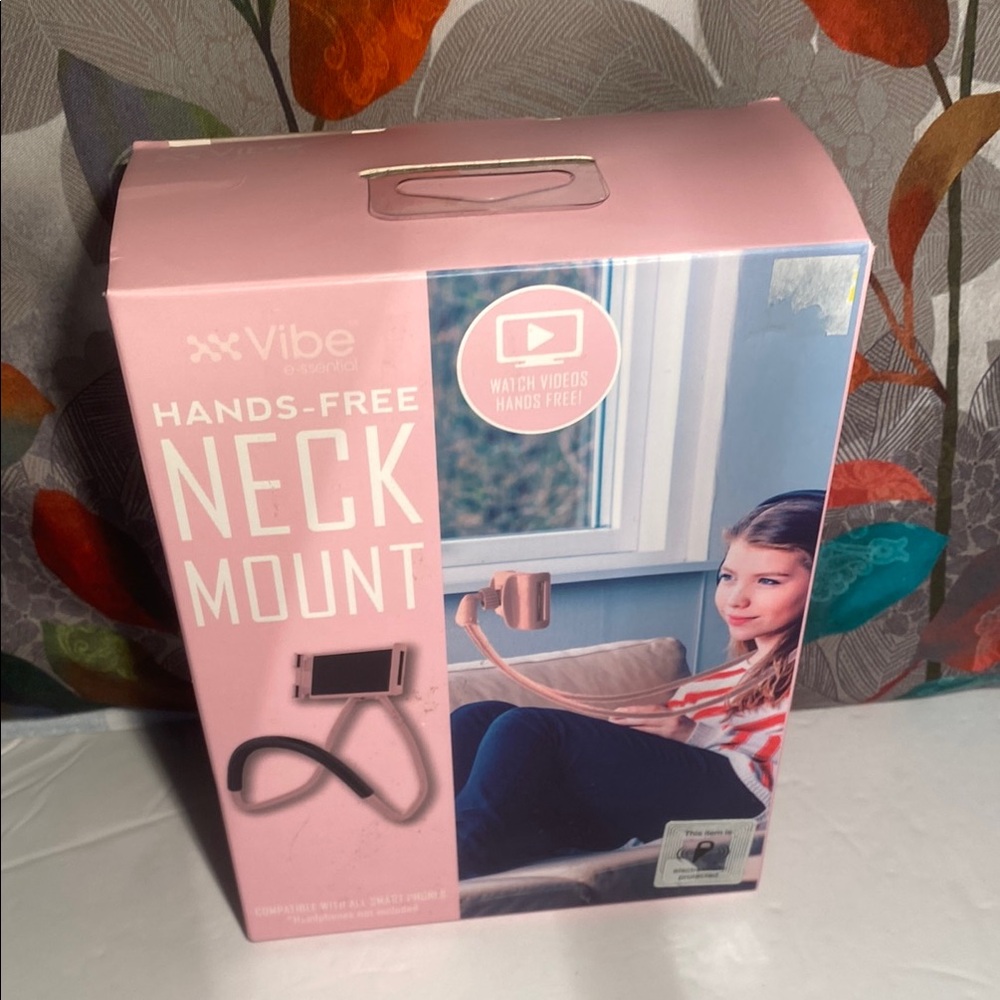 Vibe Pink Hands-Free Neck Mount